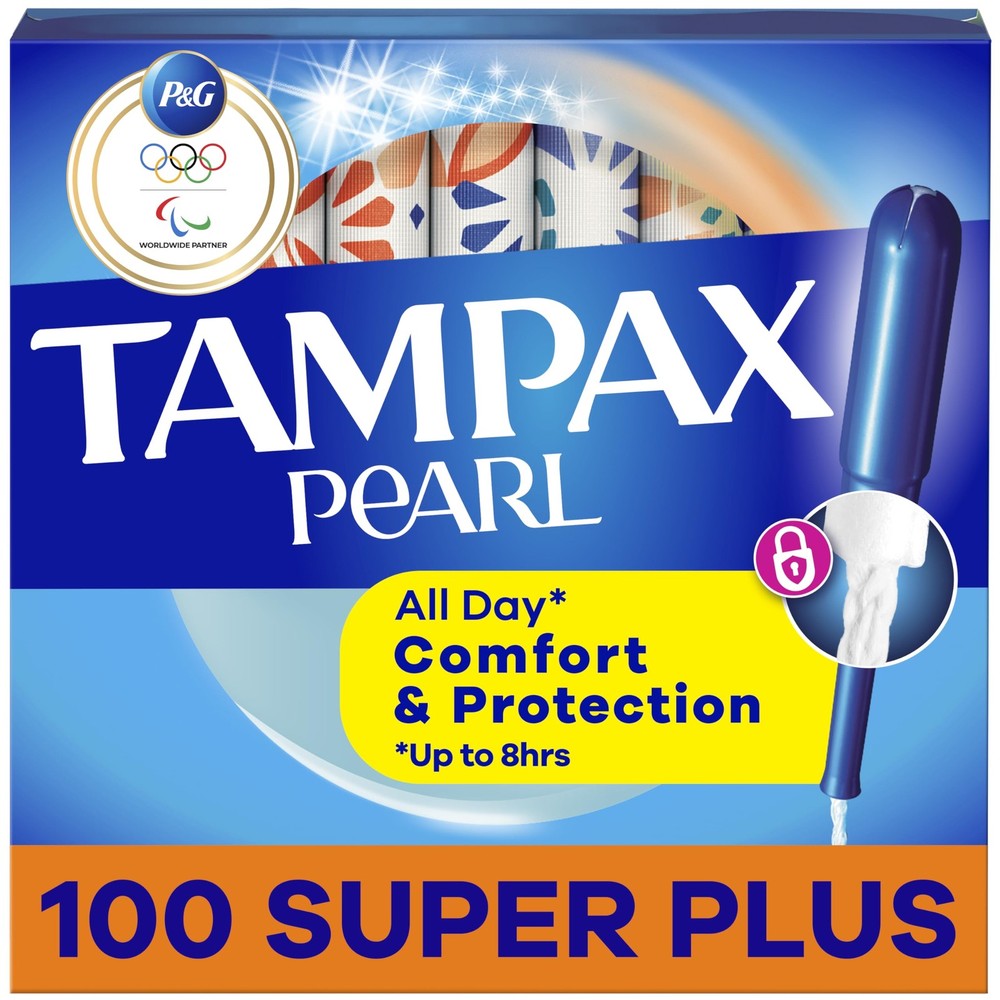 Super Plus Absorbency Scented Tampons, 36 Count - Plastic Applicator