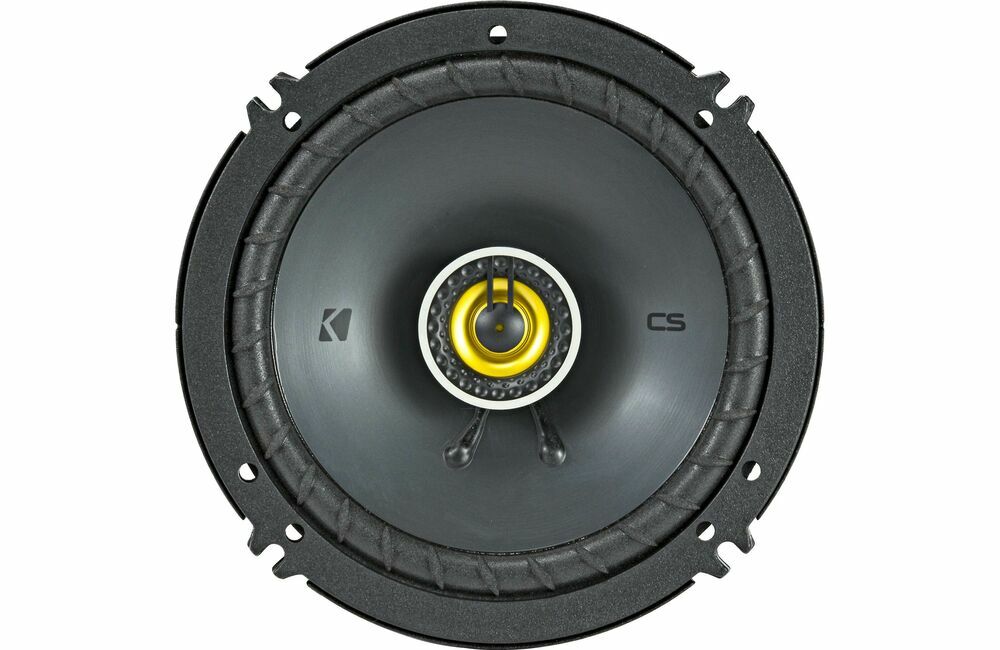 4) Kicker 46CSC65 CS Series 6.5" 600W RMS 2-Way Coaxial Car Audio Speakers