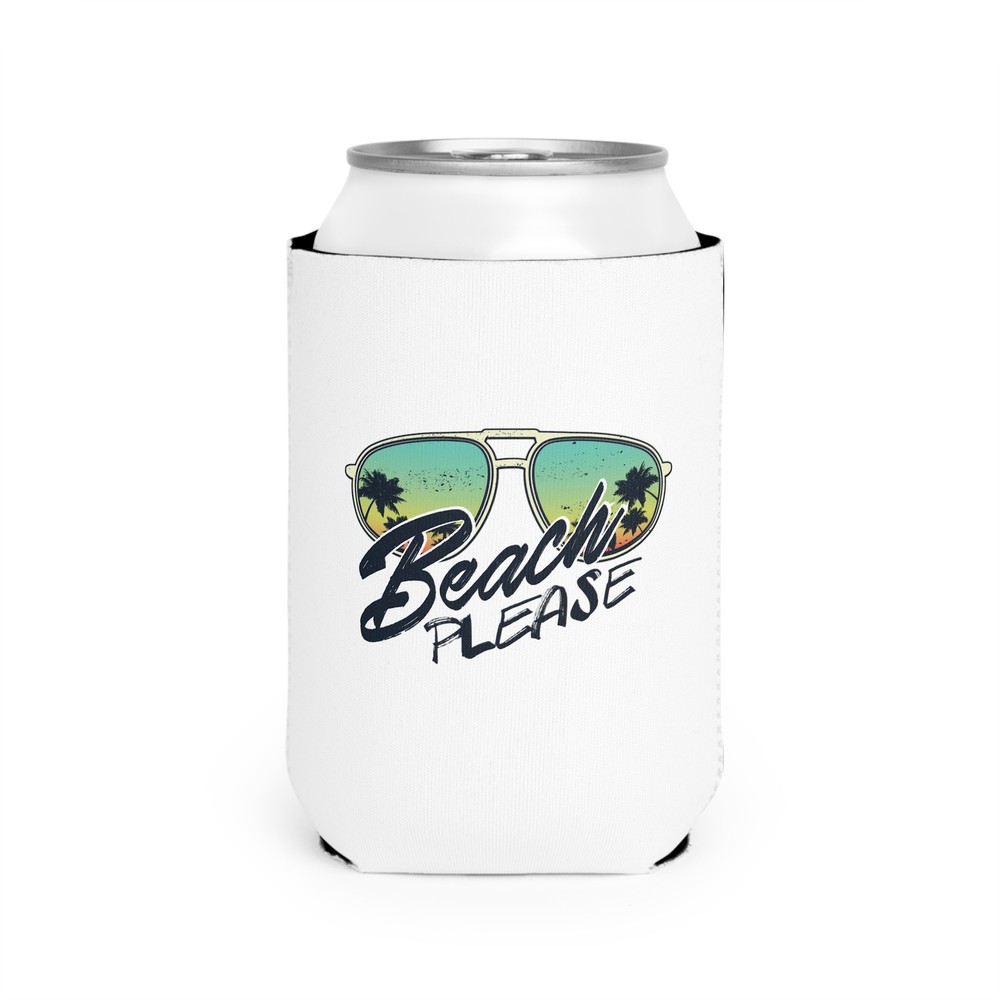 Beach Please - Can Cooler Sleeve