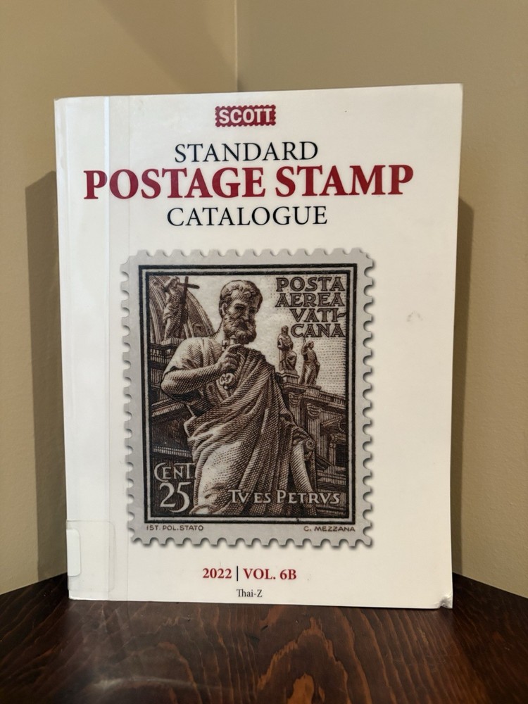 Scott Standard Postage Stamp Catalogue Price Guide 2022 Vol 6B (Thai-Z)
