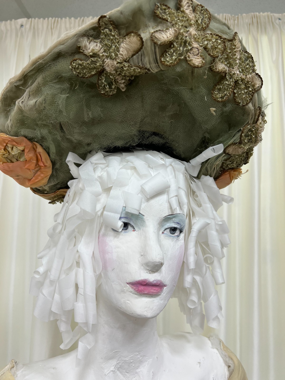 Antique Art Nouveau hat. 1910-1912.