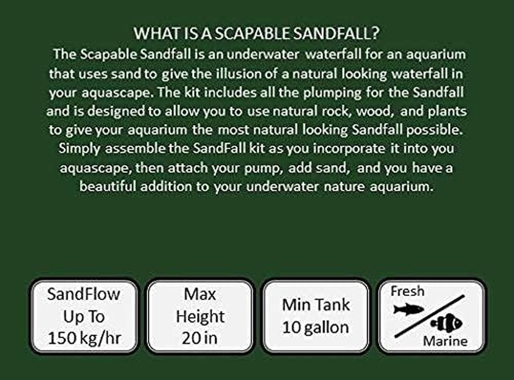 Sutherland Scapable Sandfall Kit