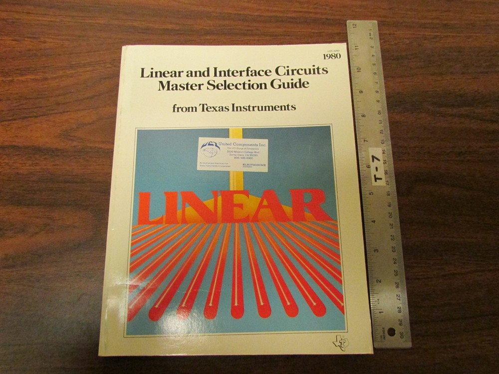 Texas Instruments Linear And Interface Circuits Master Selection Guide 1980
