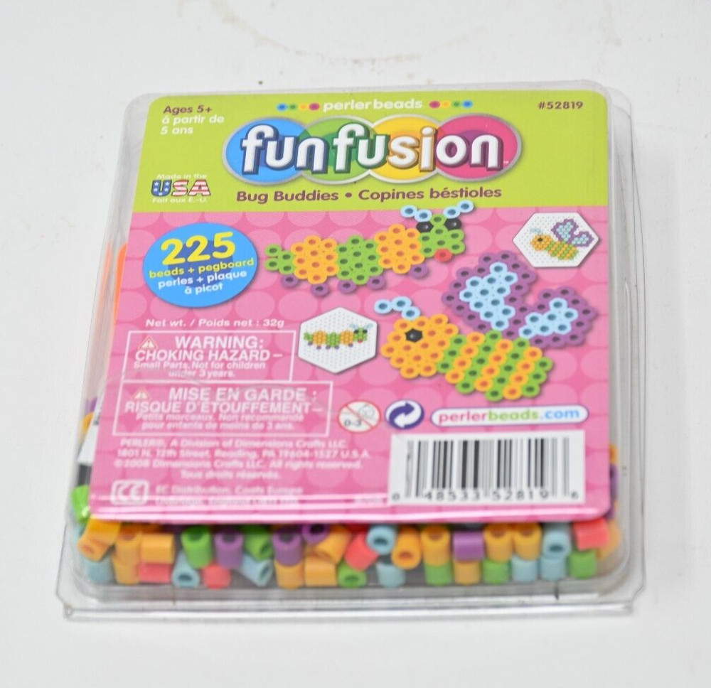 Fun Fusion Bug Buddies Perler Beads