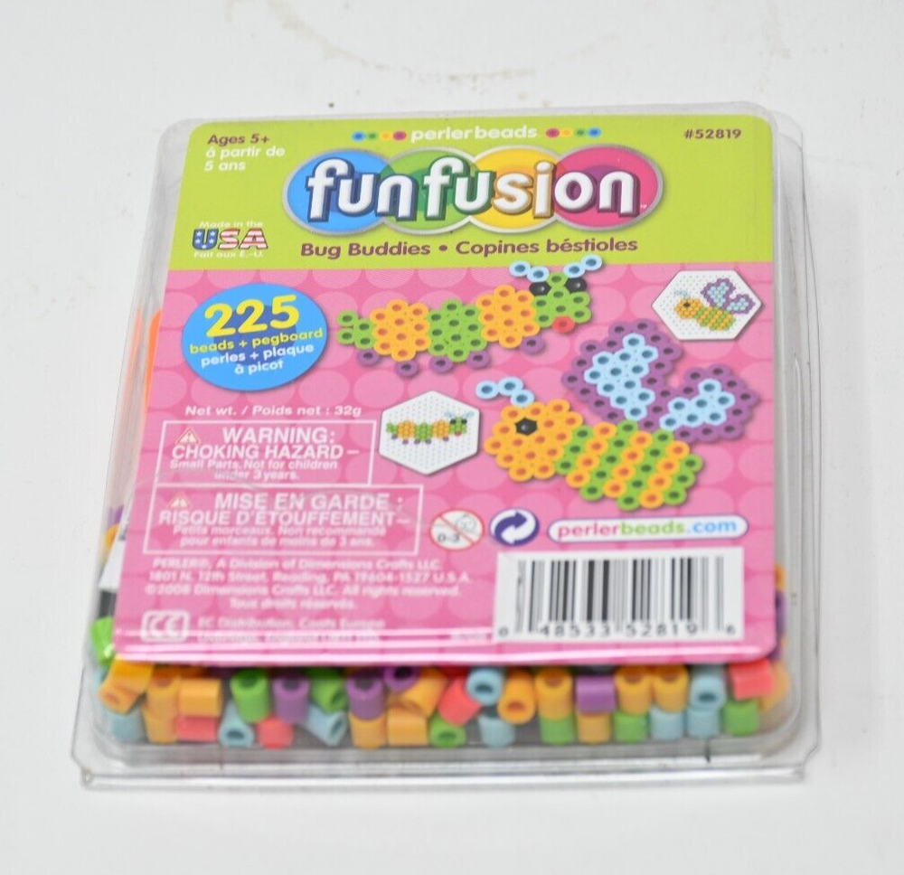 Fun Fusion Bug Buddies Perler Beads
