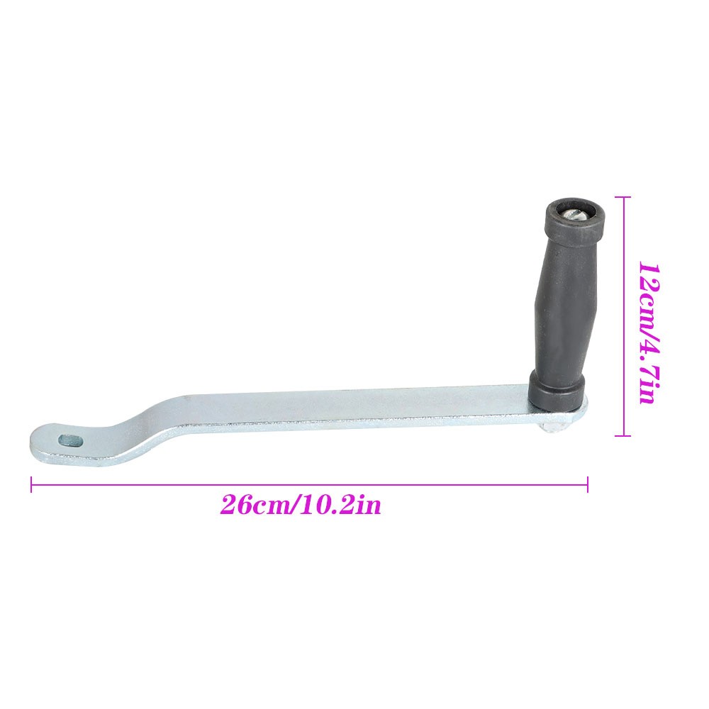 Heavy Duty Hand Winch 3500 LBS Dual Speed Hand Crank Red Strap ATV Trailer Boat