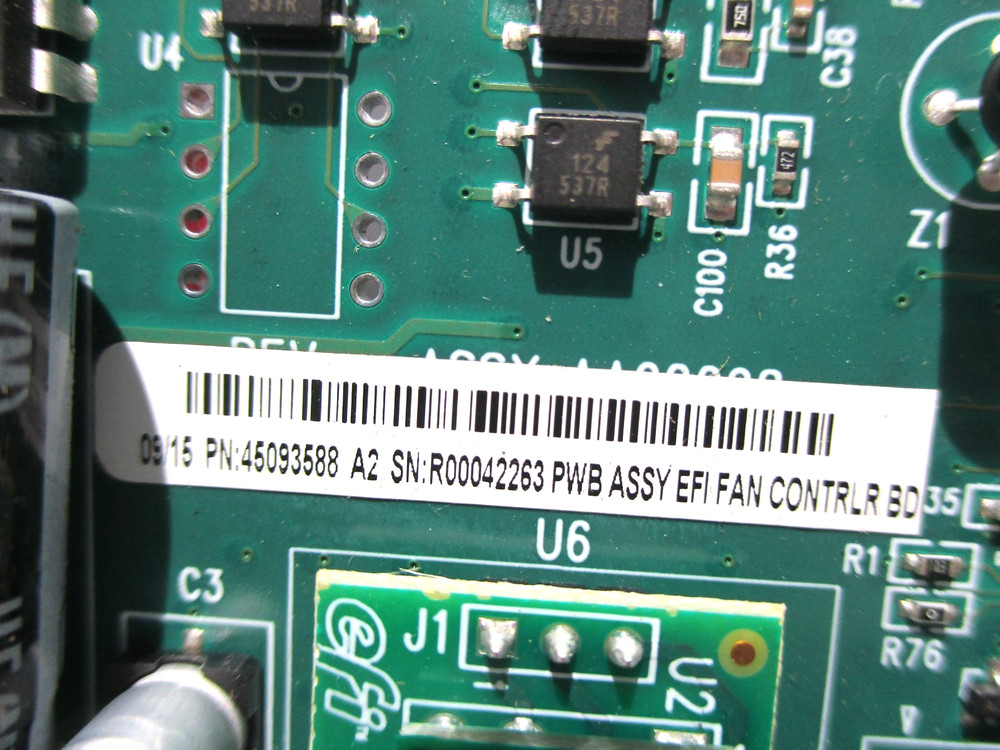 VUTEK 45093588 PCBA FAN CONTROLLER MODULE