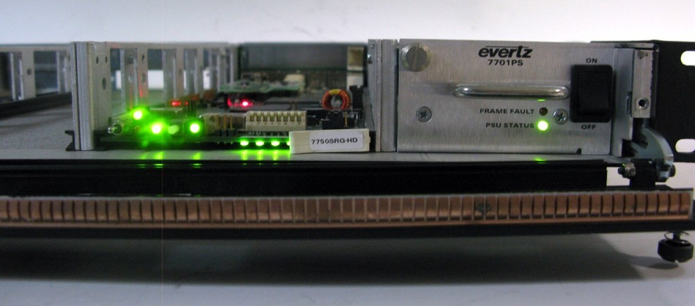 Evertz 7750SRG-HD Tri Level Sync Generator 7701 Multi Frame 7700 IPS