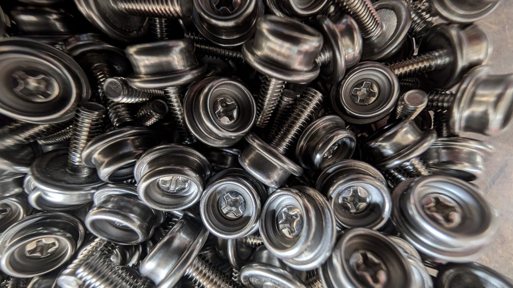 10 SNAP STUD TONNEAU, CONVERTIBLE,BOOT 1/2" STAINLESS MACHINE SCREW 8-32 THREAD
