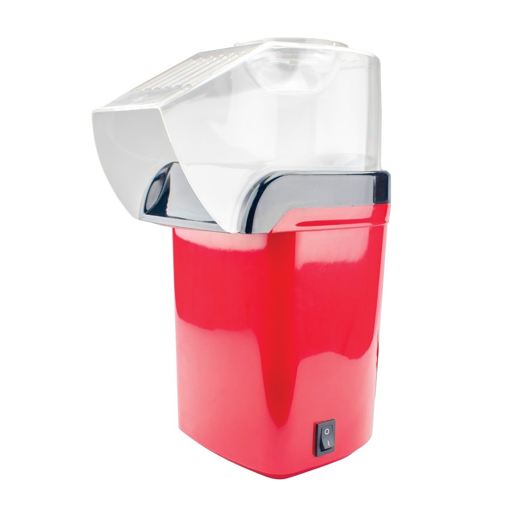 8-Cup Hot Air Popcorn Maker (Red)