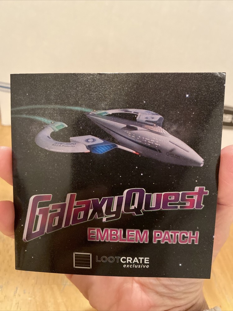 GALAXY QUEST Prop Replica Emblem Patch Loot Crate