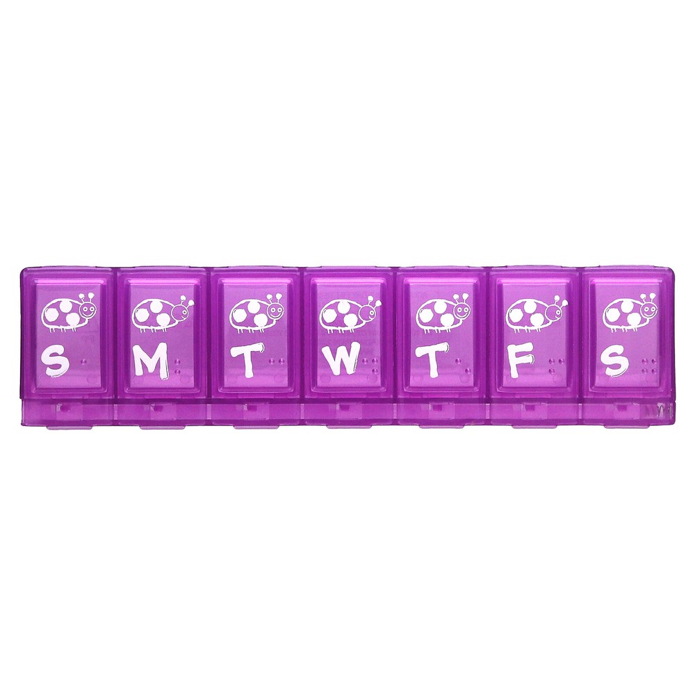 Kids, Locking Pill Planner, 1 Count