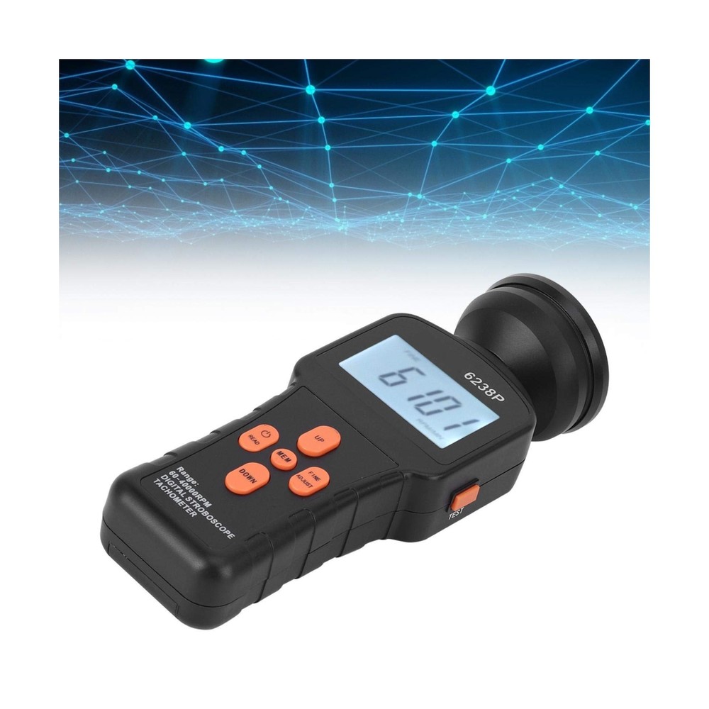 Anti Interference Stroboscope Digital Stroboscope Flash Tachometer Digital Co...