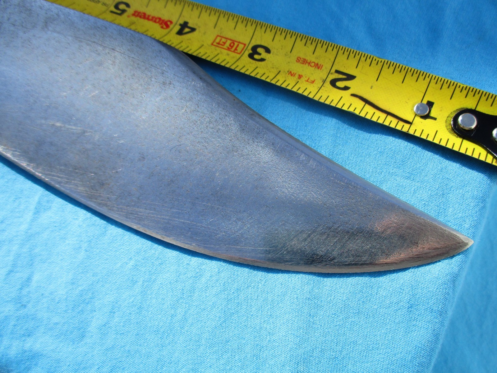 Vintage Western Bowie Knife 1960s Vietnam Era Old Used (Not Marked W49)