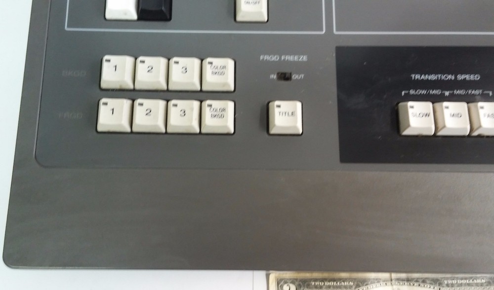 Old Sony DME-450P Professional Video Digital Multi Effects Control Panel Console