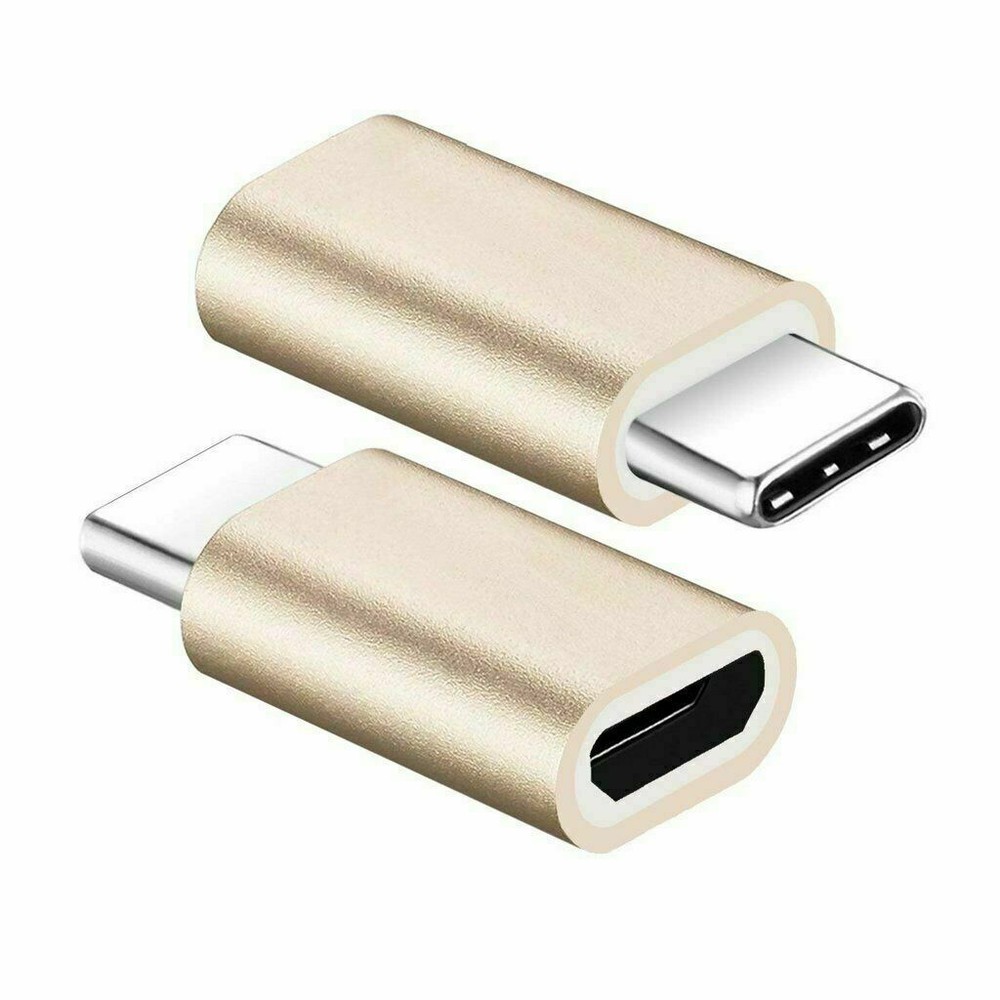 10 PACK Micro USB to USB 3.1 Type-C Data Adapter Converter For Samsung LG Google