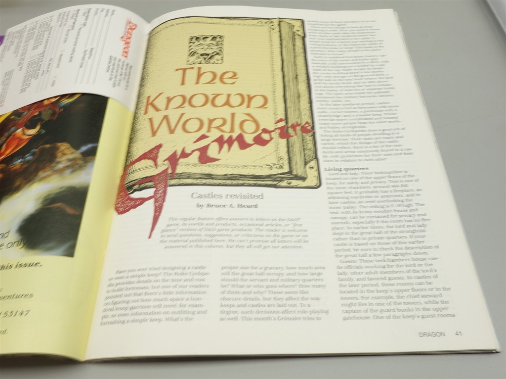 Dragon Magazine: Issue #193 (TSR)