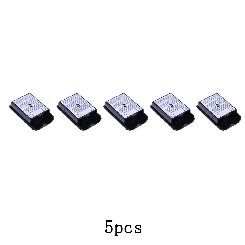 Battery Back Cover Case Shell Pack For Xbox 360 Wireless Controller Black