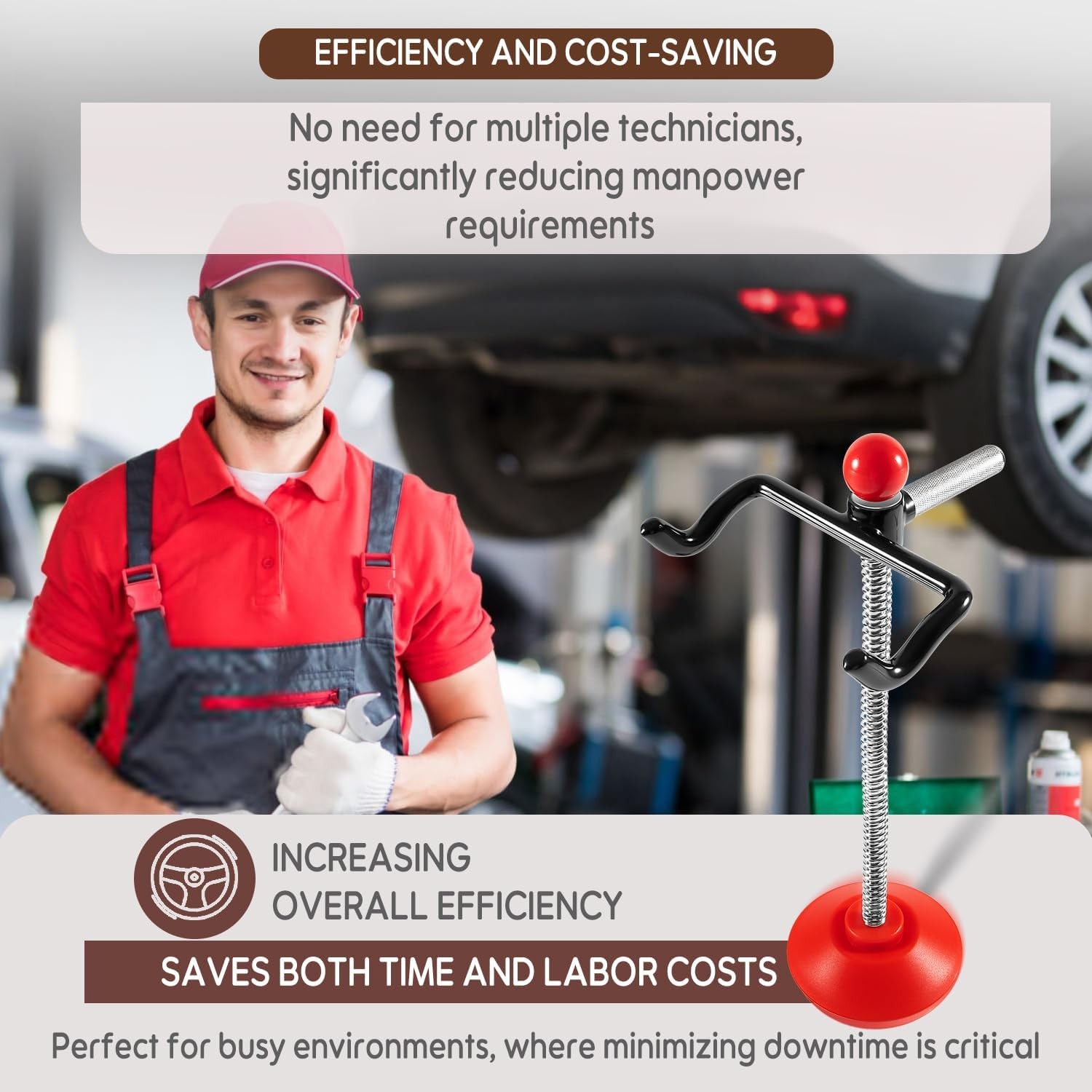 Car Steering Wheel Holder Alignment Adjustable Tool Replace for Truck Buses Vans