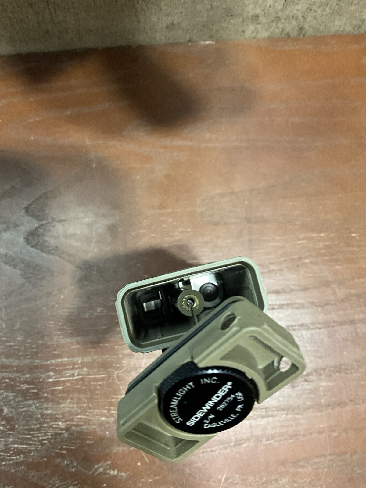 STREAMLIGHT MILITARY SIDEWINDER TACTICAL FLASHLIGHT RED/WHITE/BLUE/IR COYOTE TAN