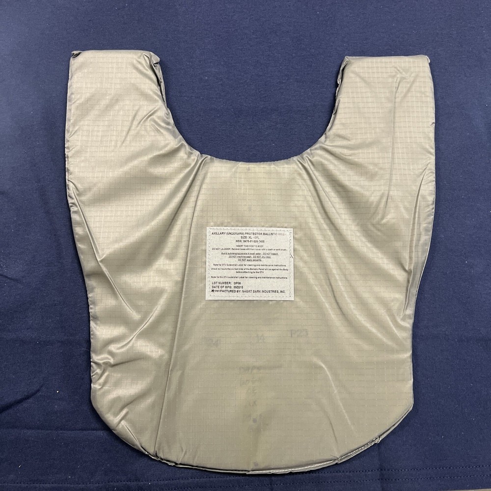 Axillary Protector Ballistic Panel 1 Pair