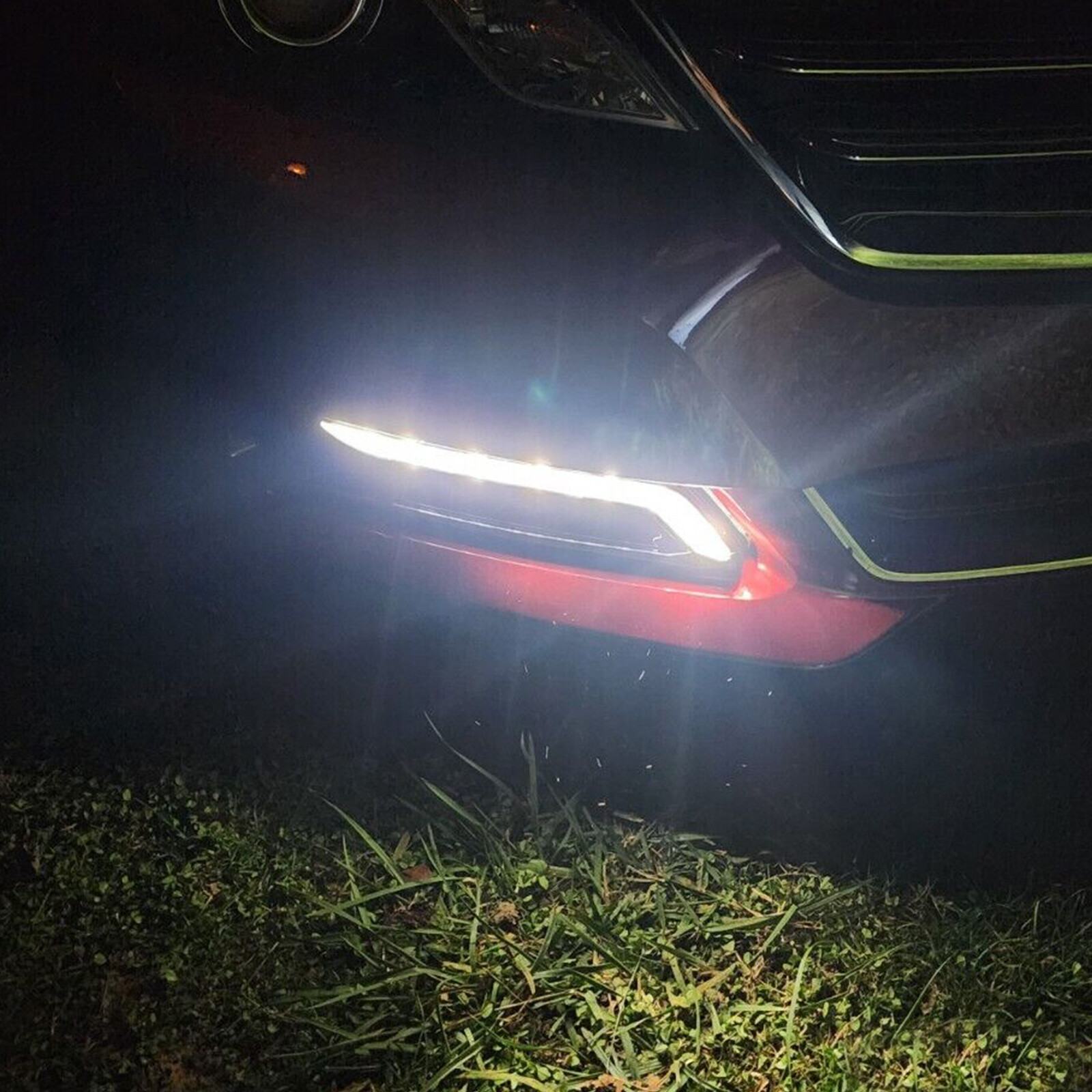 For 2014-2020 Chevy Impala Clear Lens LH+RH LED DRL Fog Light +Wiring+Switch Kit