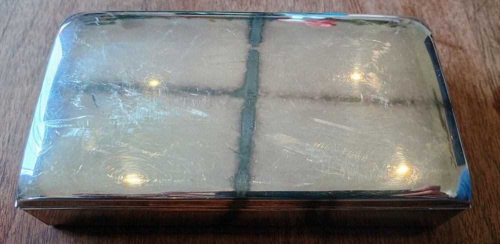 Vintage Brown's Run Country Club F.B. Rogers #0851 Trinket Box