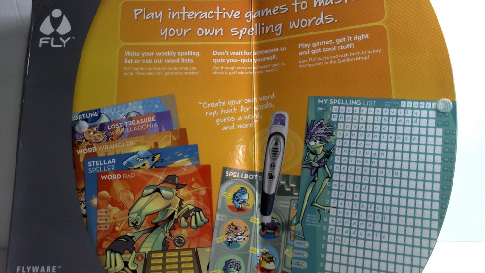Flyware FLY Through Spelling Grades 3-5 Interactive Games Set Test Prep Kit