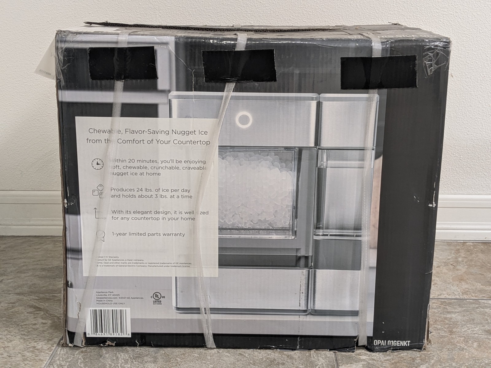 GE Profile Opal Nugget Ice Maker with side tank