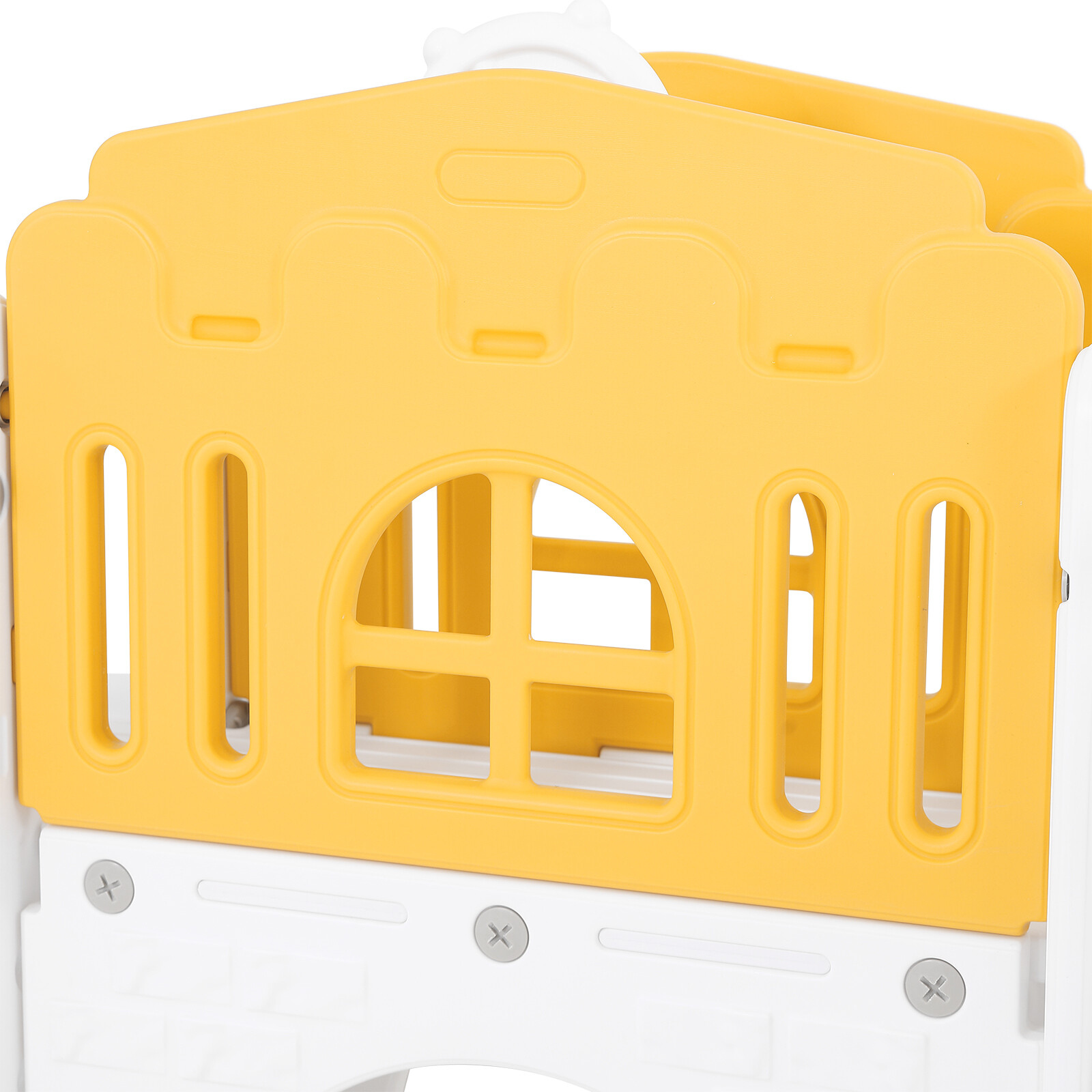 New 9in1 Kids Double Slide Toddler Playground Climb Playset Indoor/Outdoor Toys