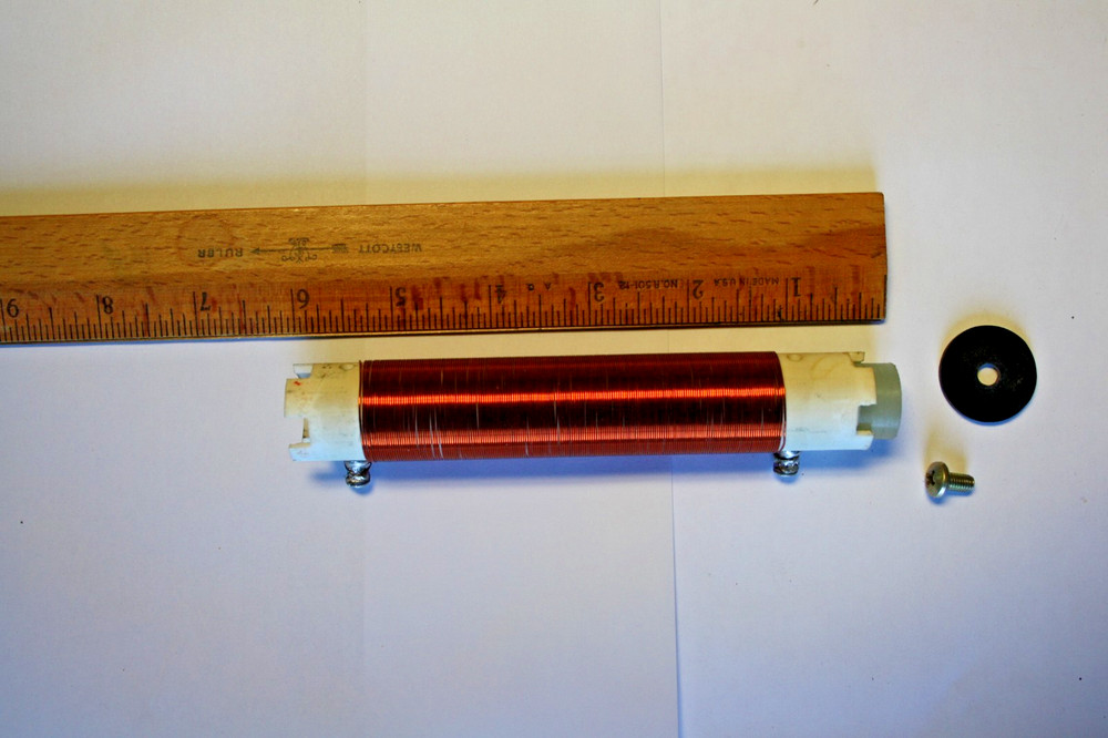 155  microhenry RF Plate Choke Measured