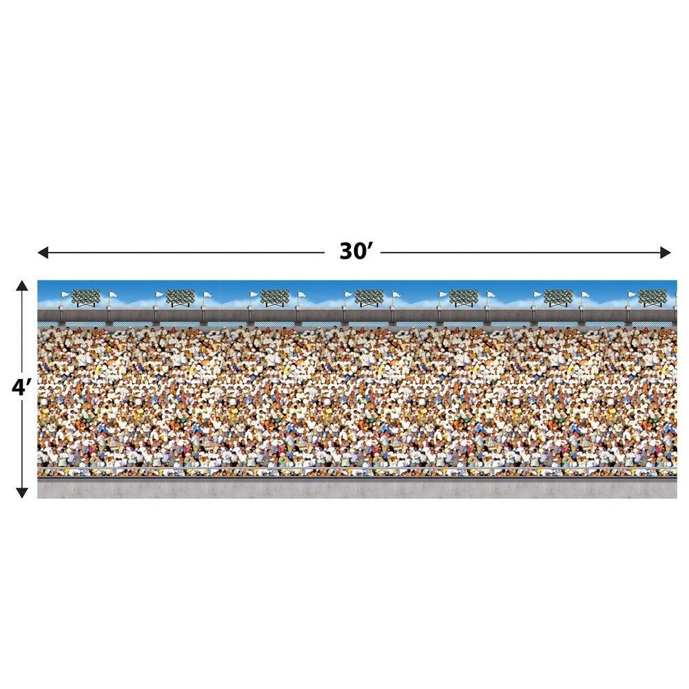 Beistle Upperdeck Stadium Backdrop 52096