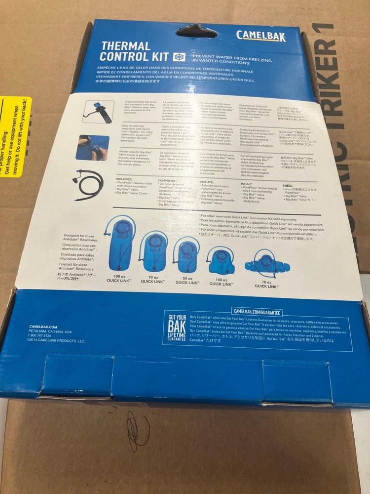 Camelback Hydration Pack Thermal Control