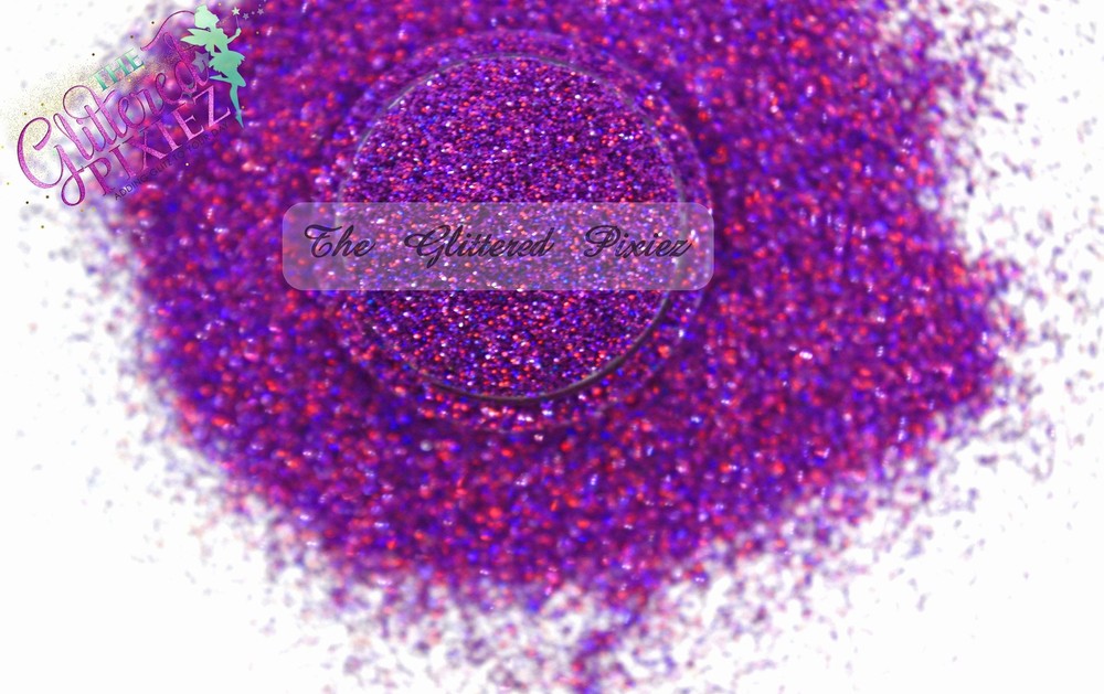GRAPE NERDZ (holographic) Pixie Dust (extra Fine Glitter powder):