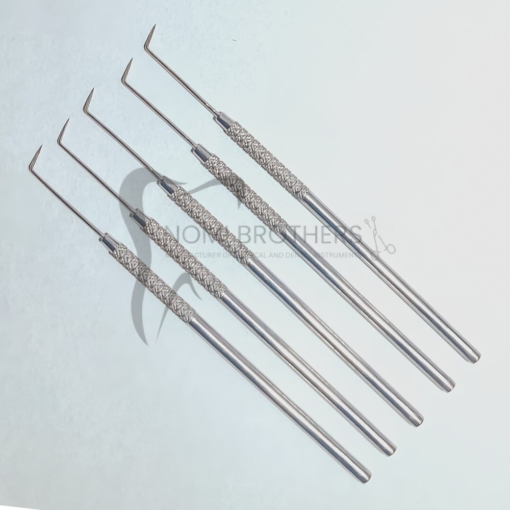 5 PCS Dental Probe single ended long