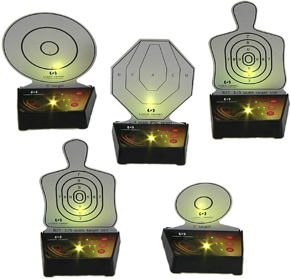 Laser Ammo iMTTS-5 Interactive Multi Target Training System - 5 Pack