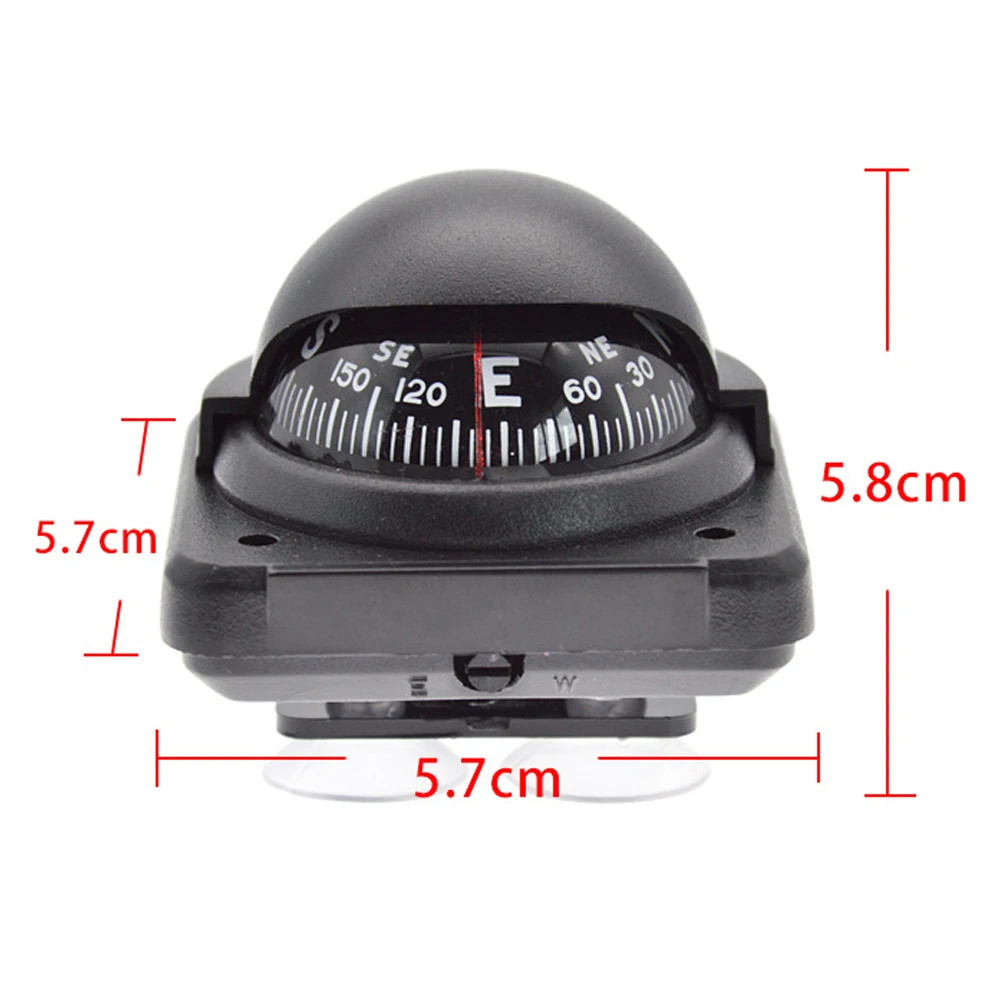 Nautical Compass Car Compass Sea Marine Navigation Declination Adjustment Guide