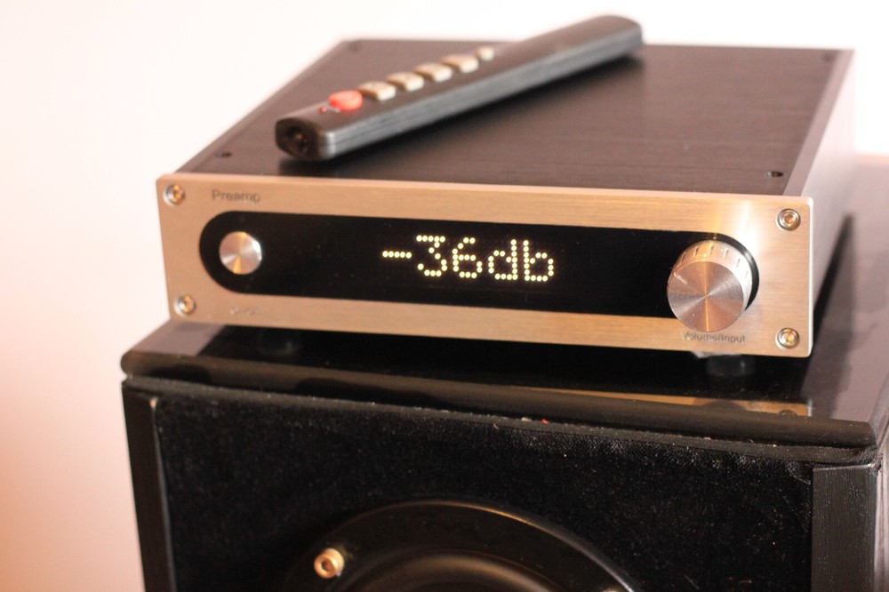 Passive PRECISION preamp. Relay attenuator.