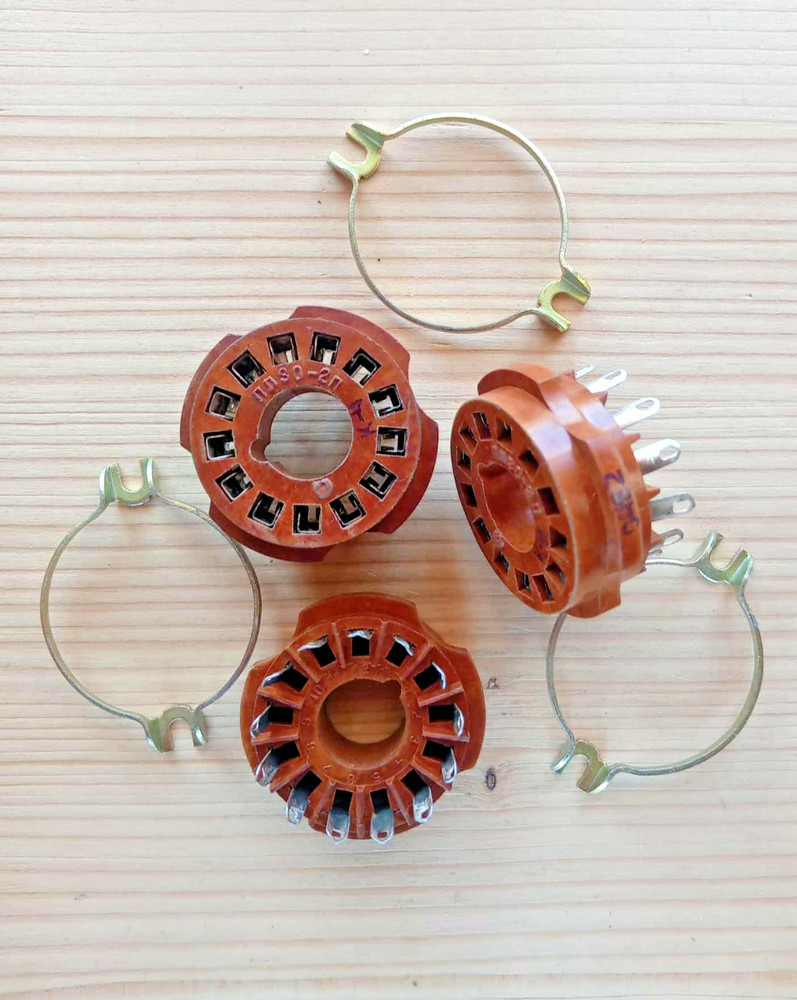 13-pin PL30-2P Socket Base for A-101, 102, 103 Decatron NEW