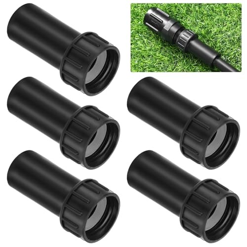 5 Pcs Drip Irrigation Coupling Adapter, 3/4 Female Pipe Thread Fits 1/2