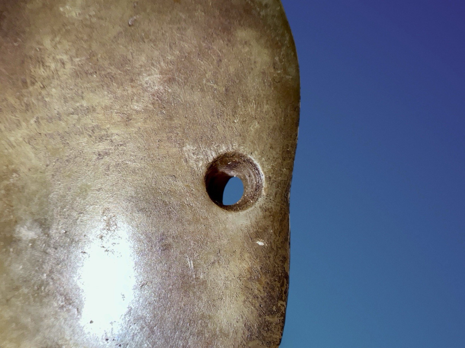 Pueblo Native American Turtle Fetish Pendant c.1800s – Pump Drilled