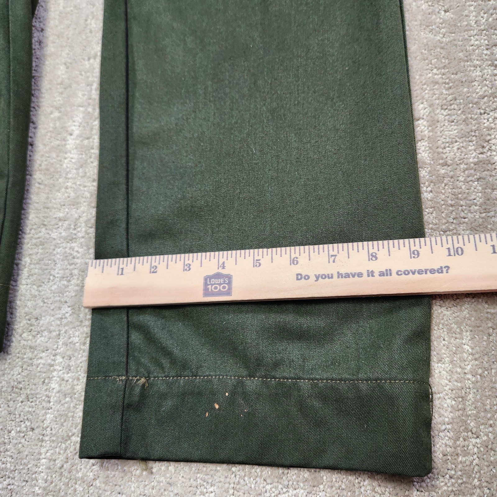 Vintage 80s Military Pants Men 32x32 *READ Gibraltar Fire Resistant Aramid Green