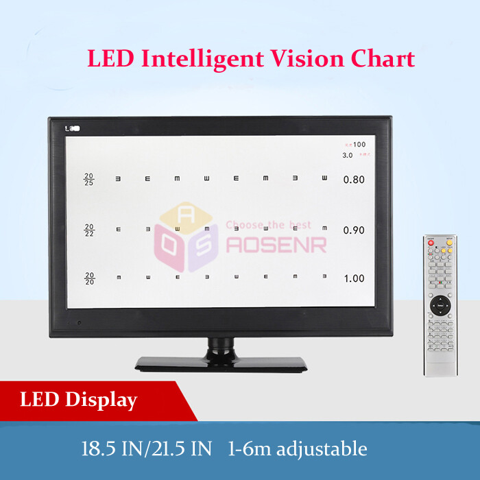 21.5IN LED MICRO Eye Chart Projector LED Intelligent Visual Acuity Testing Chart