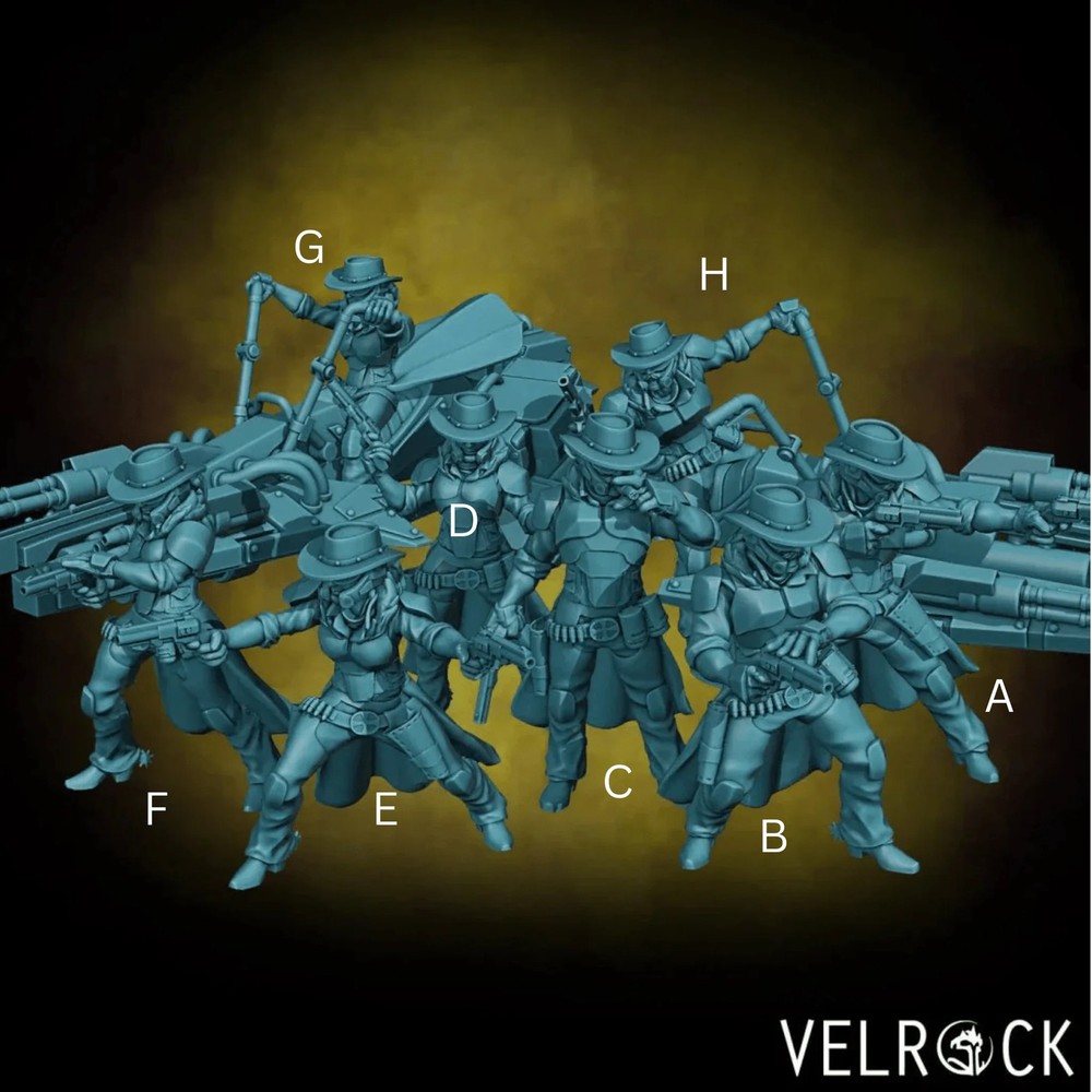 Gunslinger Miniature