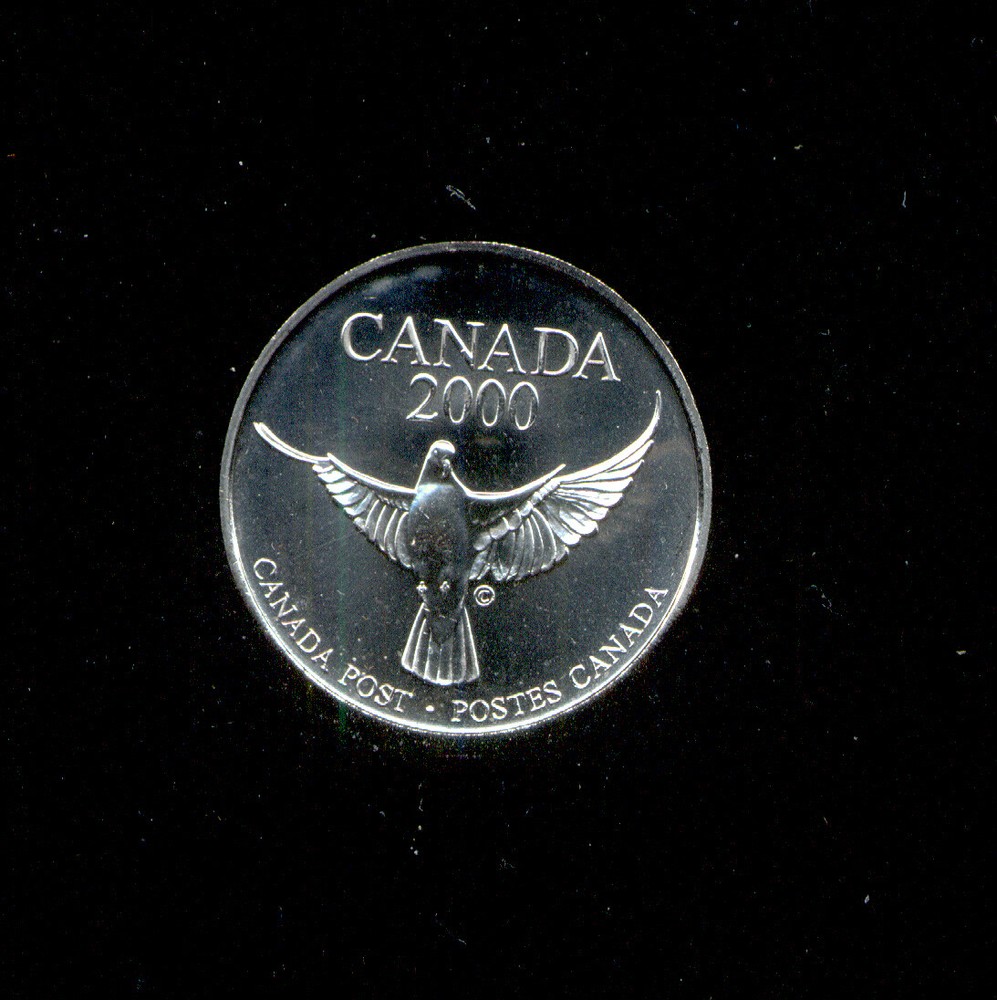1999 - 2000 CANADA POST - MILLENNIUM KEEPSAKE - Peace - STAMP & COIN SET - Mint