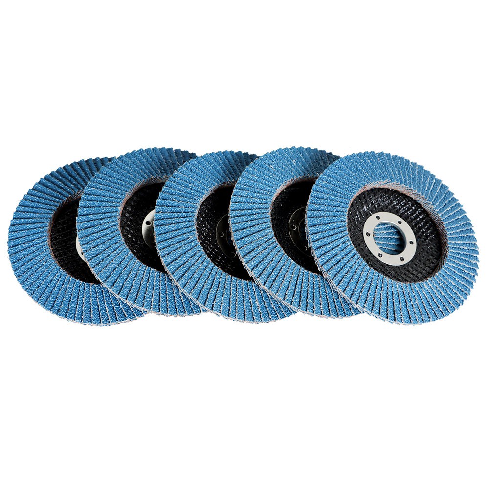 200Pack 4-1/2"×7/8'' 40 Grit T29 Premium Zirconia Flap Disc Sanding Grinding