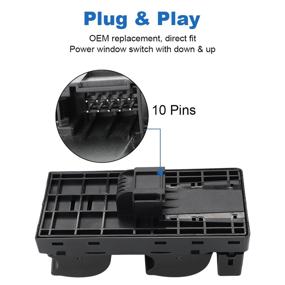 WMPHE Power Master Window Switch Compatible with Audi A4 & Quattro 2002...