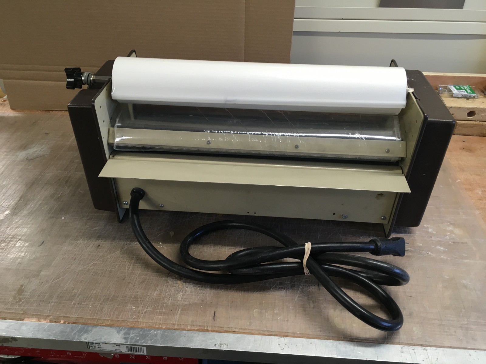 **LEDCO PREMERE 1 18-INCH COMMERICAL LAMINATOR & 2 ROLLS HD SHOP SCHOOL