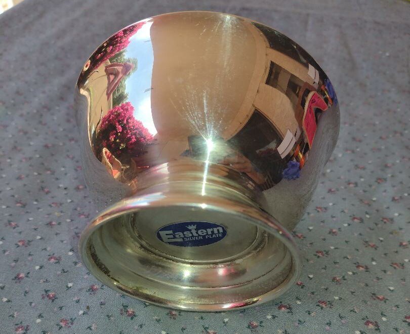 4" Reproduction PAUL REVERE SILVERPLATE BOWL