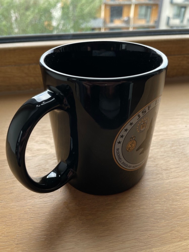 Joint Strike Force us army black mug collectable